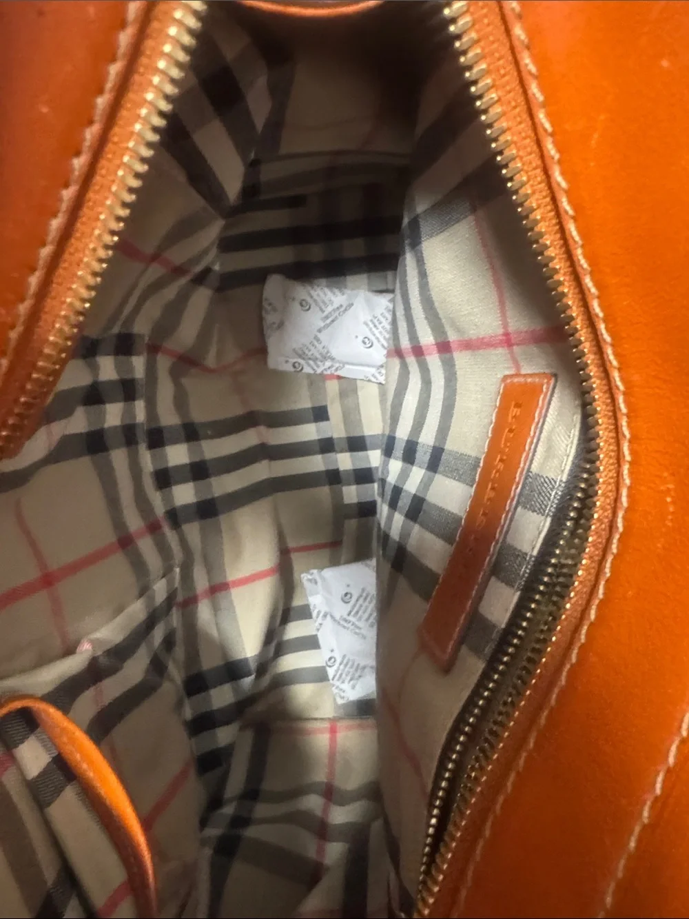Burberry satchel bright